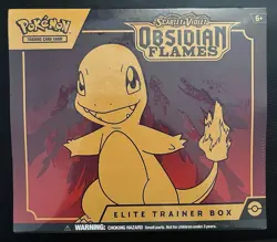 Pokemon TCG Scarlet & Violet Obsidian Flames Elite Trainer Box Sealed - Image 1