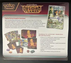 Pokemon TCG Scarlet & Violet Obsidian Flames Elite Trainer Box Sealed - Image 2