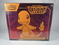 Pokemon 2023 Scarlet & Violet Obsidian Flames Elite Trainer Box Factory Sealed - Image 1