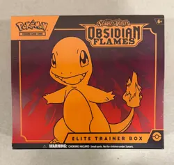 2023 POKEMON SCARLET & VIOLET OBSIDIAN FLAMES ELITE TRAINER BOX ETB SEALED - Image 1