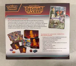 2023 POKEMON SCARLET & VIOLET OBSIDIAN FLAMES ELITE TRAINER BOX ETB SEALED - Image 2