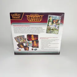 Pokemon 2023 Scarlet & Violet Obsidian Flames Elite Trainer Box Factory Sealed - Image 3