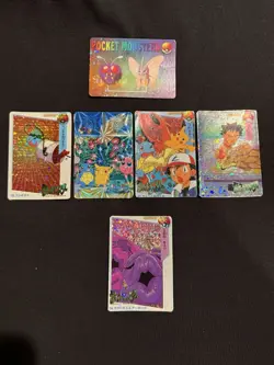 1998 Pokemon RARE Vending Holo Sticker VTG CARDDASS Pocket Monsters Lot Of 26 - Image 2