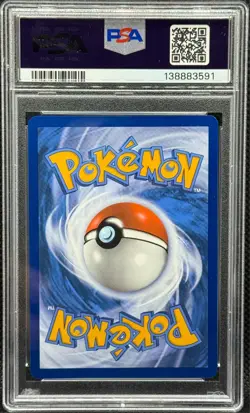 PSA 10 Team Rocket's Meowth 203/182 Pokemon Destined Rivals Illustration Rare - Image 2