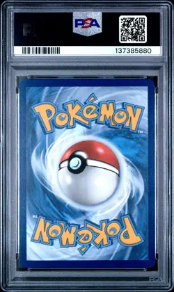 2025 POKEMON DESTINED RIVALS ILLUSTRATION RARE #203 TEAM ROCKET'S MEOWTH PSA 10 - Image 2