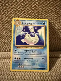 Dewgong 29/108 Rare Non-Holo Pokemon Card XY Evolutions TCG LP+ to NM - Image 1