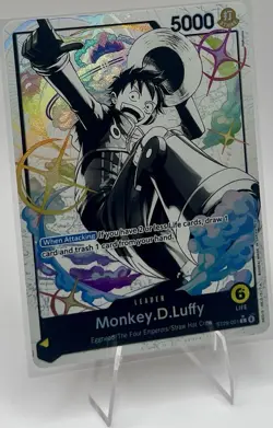 One Piece Card Game - Monkey D. Luffy Leader ST29-001 (Parallel) - Image 3