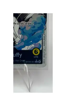 One Piece Card Game - Monkey D. Luffy Leader ST29-001 (Parallel) - Image 4