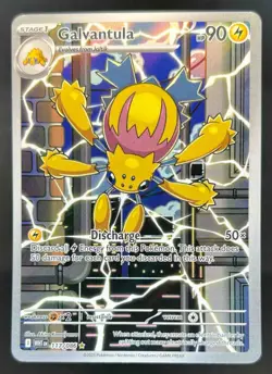 2025 Pokemon SV White Flare WHT EN Galvantula Illustration Rare #117/086 - Image 1