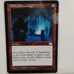 MTG -- WEATHERLIGHT --- WELL OF KNOWLEDGE --- NM - Image 1