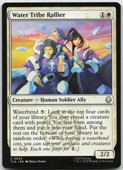 Water Tribe Rallier 42 Uncommon Avatar: The Last Airbender NM MTG - Image 1