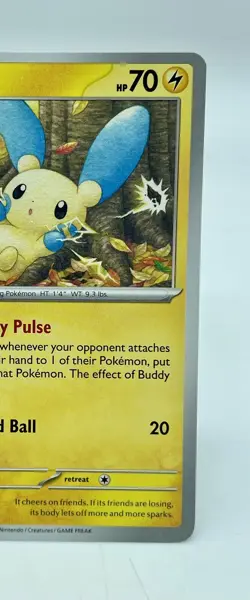 Minun 061/182 Common Paradox Rift Non-Holo Pokemon TCG Mint Unplayed - Image 3