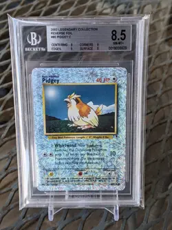 Pokemon Legendary Collection Reverse Holo Pidgey #85/110 BGS 8.5 NM-MT+ - Image 1