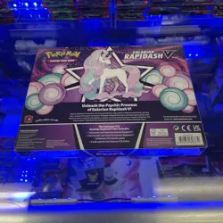 Pokemon Galarian Rapidash V Box Samlekort - 29080873 820650808739 - Image 2