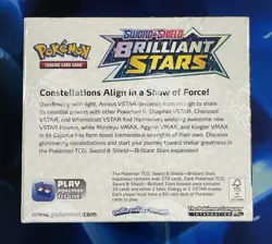 Pokemon 2022 Sword & Shield Brilliant Stars Booster Box TCG Sealed Nm Mint - Image 3