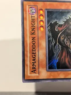 Armageddon Knight PTDN-EN021 1st Edition Super Rare LP - Image 3