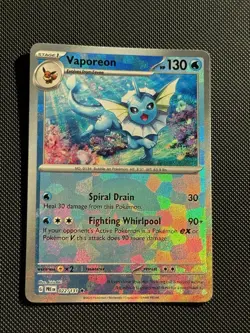 Vaporeon - 022/131 - Pokeball Holo - Prismatic Evolution - Pokemon Card - NM/M - Image 1