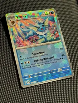 Vaporeon - 022/131 - Pokeball Holo - Prismatic Evolution - Pokemon Card - NM/M - Image 3