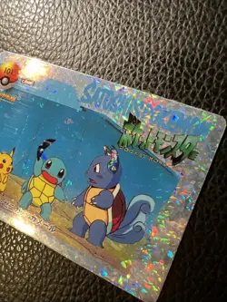 Squirtle 101 Pokemon Japanese Vintage Prism Vending Sticker Bandai Carddass 3 NM - Image 2