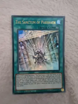 GFP2-EN162 THE SANCTUM OF PARSHATH ULTRA RARE 1ST EDITION YuGiOh CARD - Image 1