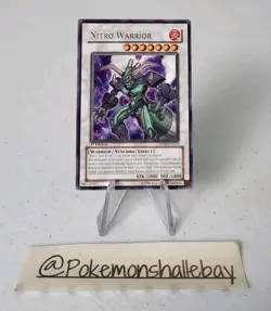 Nitro Warrior DP08-EN013 *NM* 1st Edition Rare Yugioh Card - Image 1