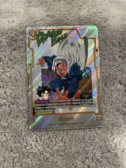 Dabura SB01-030 Rare Alternate Art Dragon Ball Manga Booster Card Fusion World - Image 1