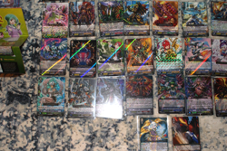 Huge Lot of Cardfight Vanguard TCG Trading Card Game Holographics - Image 2