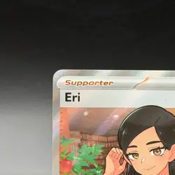 Pokemon TCG: Eri 136/131 Full Art Trainer Ultra Rare, Prismatic Evolutions - NM - Image 2