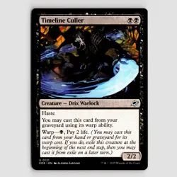 Timeline Culler - EOE #121 Uncommon - NM / Mint Edge of Eternities Single - Image 1