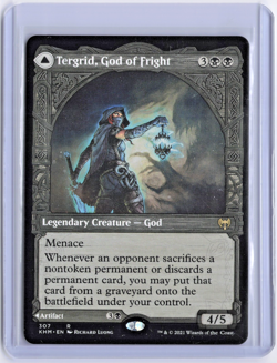 Tergrid, God of Fright / Tergrid's Lantern - Showcase KHM LP MTG NM / Mint fresh - Image 1