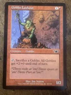 Magic the Gathering MTG Legions GOBLIN LOOKOUT - Image 1
