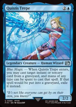 Quistis Trepe MTG Final Fantasy NM Magic Regular - Image 1