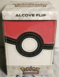 Pokemon Deck box alcove flip Pokeball - Image 1