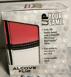 Pokemon Deck box alcove flip Pokeball - Image 2