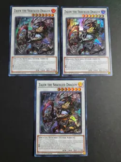 Zalen the Shackled Dragon (X3) BPRO-EN042 Super Rare Yugioh Burst Protocol - Image 1