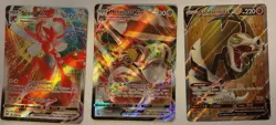 Pokemon Card TCG Bulk Lot 10 Cards Sword & Shield Holo Ultra Rare V VMAX MP-NM - Image 3