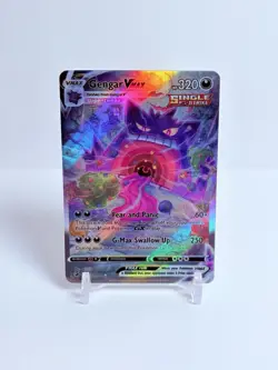 Gengar VMAX (Alt Art) 271/264 SWSH08: Fusion Strike | CUSTOM Pokemon TCG Pocket - Image 1