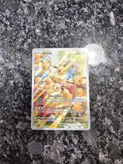 Eevee 188/167 Illustration Rare SV06: Twilight Masquerade Pokemon TCG - Image 1