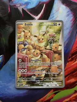 Eevee 188/167 Sv06 Twilight Masquerade Illustration Rare Pokemon TCG LP - Image 1