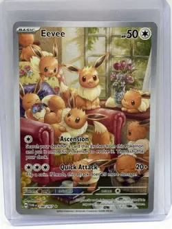 Eevee #188/167 Illustration Rare SV06: Twilight Masquerade Pokemon TCG - Image 1