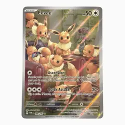 Pokemon TCG Eevee 188/167 Sv06: Twilight Masquerade Illustration - Image 1