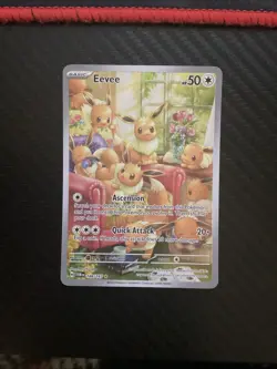 Eevee #188/167 Illustration Rare SV06: Twilight Masquerade Pokemon TCG NM - Image 1