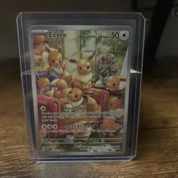Eevee 188/167 Sv06: Twilight Masquerade Illustration Rare Pokemon TCG - Image 1