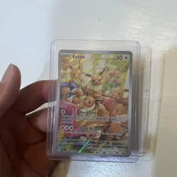 DA109228 Eevee #188/167 Illustration Rare SV06: Twilight Masquerade Pokemon - Image 1