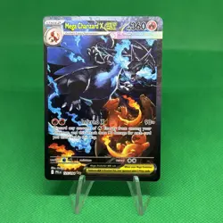 2025 Pokemon ME Phantasmal Flames Mega Charizard X ex SIR 125/094 NM/Pack Fresh - Image 1