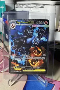 2025 Pokemon ME Phantasmal Flames Mega Charizard X ex SIR 125/094 NM/Pack Fresh - Image 1