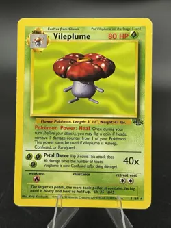 Vileplume - 31/64 - Jungle Unlimited 1999 - WOTC - Non Holo - MP - Pokemon TCG - Image 1