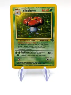 Pokemon TCG - Jungle Set WOTC - Vileplume 15/64 Holo Rare LP - Image 1