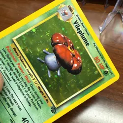 Pokemon TCG Vileplume 15/64 Holo Rare Jungle Card LP Condition - Image 3