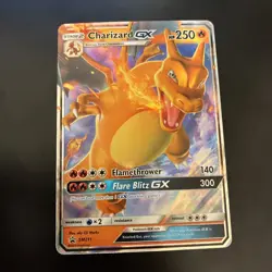 Pokemon TCG Charizard GX Black Star Promo SM211 Holo Card NM/M Condition - Image 1